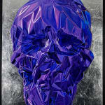 Gordon Harris, Metallic Skull (Purple)