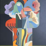 Jenny Belton, Still Life with Solo Cup and Houseplant