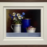 David French Le-Roy, Still Life with Blue Hydrangea