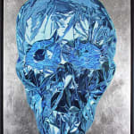 Gordon Harris, Metallic Skull (Blue)