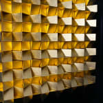 Peter Monaghan, Black and Gold Leaf Cubes