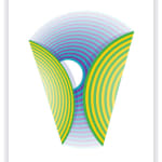 Peter Monaghan, Concentric Circles- Purple/Turquoise - Green/Yellow