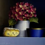 David French Le-Roy, Still Life with Blue Hydrangea