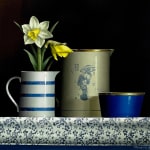 David French Le-Roy, Blue Bowl & Daffodils