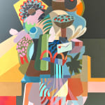 Joan Miró, Personnage Romantique, 1975