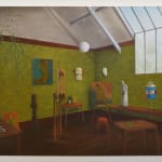 Graham Fletcher, Studio X (Red I), 2025