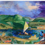 Shane Cotton, Whenua Word, 2000