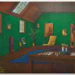 Graham Fletcher, Studio X (Red I), 2025