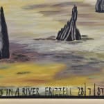 Dick Frizzell, Stumps in a River, 1987