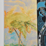 Shane Cotton, Whenua Word, 2000