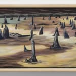Dick Frizzell, Stumps in a River, 1987