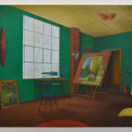 Graham Fletcher, Studio X (Red I), 2025
