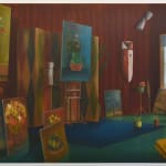 Graham Fletcher, Studio X (Red I), 2025