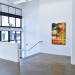 Dale Frank, Wanking with your Inner Idiot, the real you/jump start your body's fat buster/New Plymouth Landscape, 2004