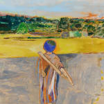 Shane Cotton, Whenua Word, 2000