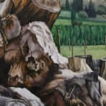 Dick Frizzell, Dark Tree, 2025