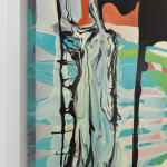 Dale Frank, Wanking with your Inner Idiot, the real you/jump start your body's fat buster/New Plymouth Landscape, 2004