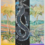 Shane Cotton, Whenua Word, 2000