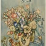 Frances Hodgkins, Flowers in a Bowl, c.1930