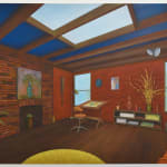 Graham Fletcher, Studio X (Red I), 2025