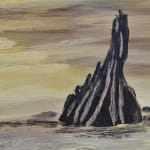 Dick Frizzell, Stumps in a River, 1987