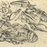 Elizabeth Blackadder, Untitled (Watercolour Study for Lobster)