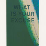 Helen de Main, What is Your Excuse, 2012