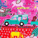 Emma Black, Baby Elephant on the Bed