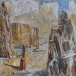 Valery Koshlyakov, MOUNTAIN LANDSCAPE - "RUINS OF THE ALPS" (DIPTYCH) • ГОРНЫЙ ПЕЙЗАЖ - "РУИНЫ АЛЬП" (ДИПТИХ), 2005