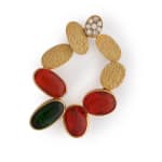 GRIMA, Citrine Brooch, 1970
