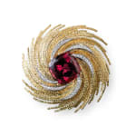 GRIMA, Citrine Brooch, 1970