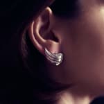 GRIMA, "Dürer Wings" Earrings - Yellow gold, diamonds, 2025