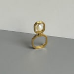 GRIMA, Gold Tube Ring, 2024