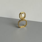 GRIMA, Emerald and Diamond Ring, 1986