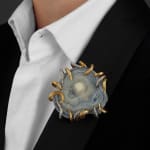 GRIMA, Citrine Brooch, 1970