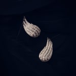 GRIMA, "Dürer Wings" Earrings - Yellow gold, diamonds, 2025