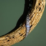 GRIMA, Textured Wire Necklace, 1990s