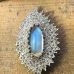 GRIMA, Citrine Brooch, 1970