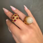 GRIMA, Aquamarine Ring, 1968