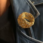 GRIMA, Citrine Brooch, 1970