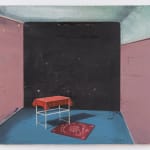 Matthias Weischer, Untitled (Red Table), 2002