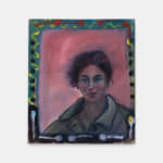 Rosalind Nashashibi, Self Portrait with Half Smile, 2024