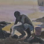 Charles Avery, Untitled (Hunter going away from), 2021