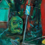 Daniel Richter, Schlimmer Traum, 2024