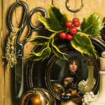 Stephen Appleby-Barr, Chloe Wise in Mirror with Self-Reflection, 2025