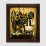 Stephen Appleby-Barr, Chloe Wise in Mirror with Self-Reflection, 2025