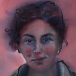 Rosalind Nashashibi, Self Portrait with Half Smile, 2024