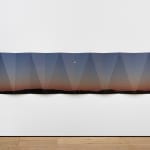 Letha Wilson, Nevada Moonrise Metal Fold, 2018