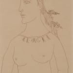 Francis Newton Souza, Untitled (Female Nude), 1986