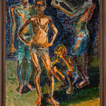 Francis Newton Souza, Untitled (Lovers), 1989